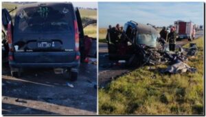 Tragedia en la Ruta 33: Dos mujeres fallecidas y tres heridos graves en un accidente de tránsito