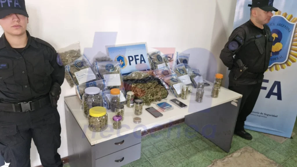 Operativo en Necochea: Policía Federal realiza detenciones y allanamientos en marco de investigación por venta de estupefacientes