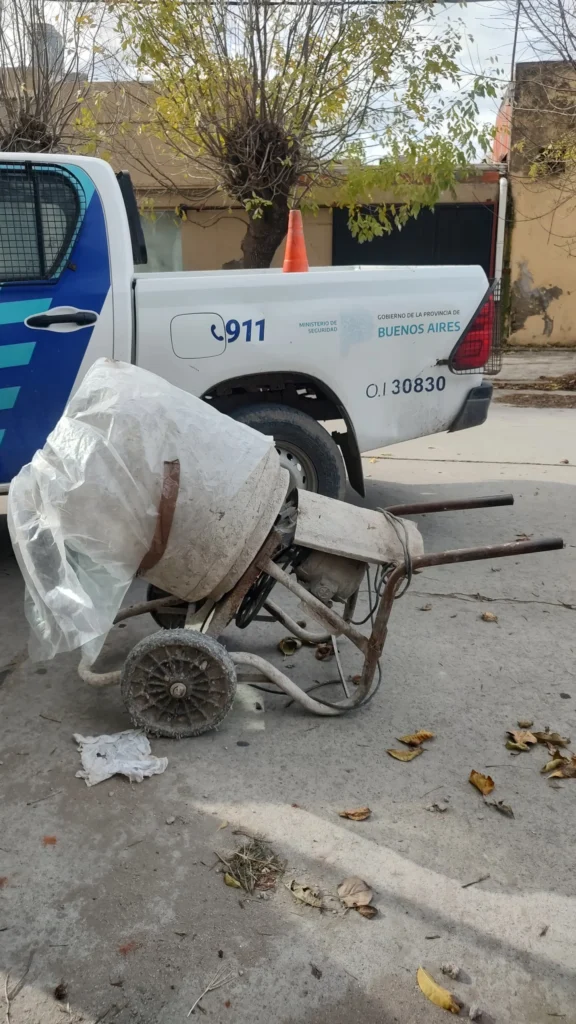 Un hombre es aprehendido por sustracción de elementos de obra en construcción en Necochea