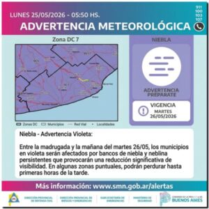 Necochense Alerta: Nieve de alta viscosidad anuncia riesgo y niebla densa para madrugada y mañana