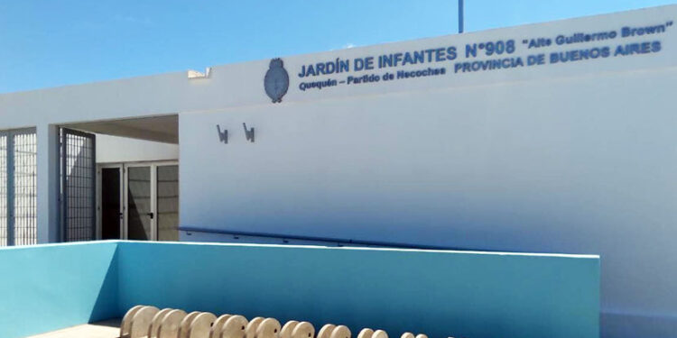 Jardín N° 908 de Quequén busca ayuda para reconstruir su iluminación