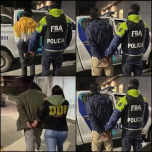 Policía bonaerense aprehende a tres delincuentes y impruta a tres en operativos en Quequén, Necochea y Lobería