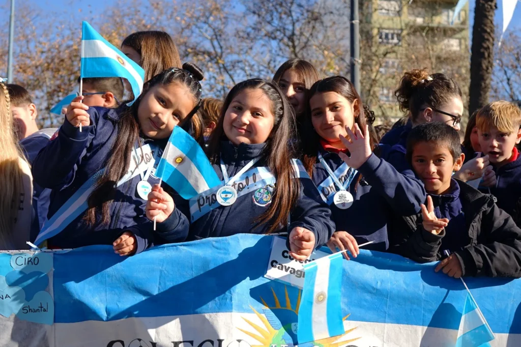Familias y Alumnos Celestial y Blanco en Necochea