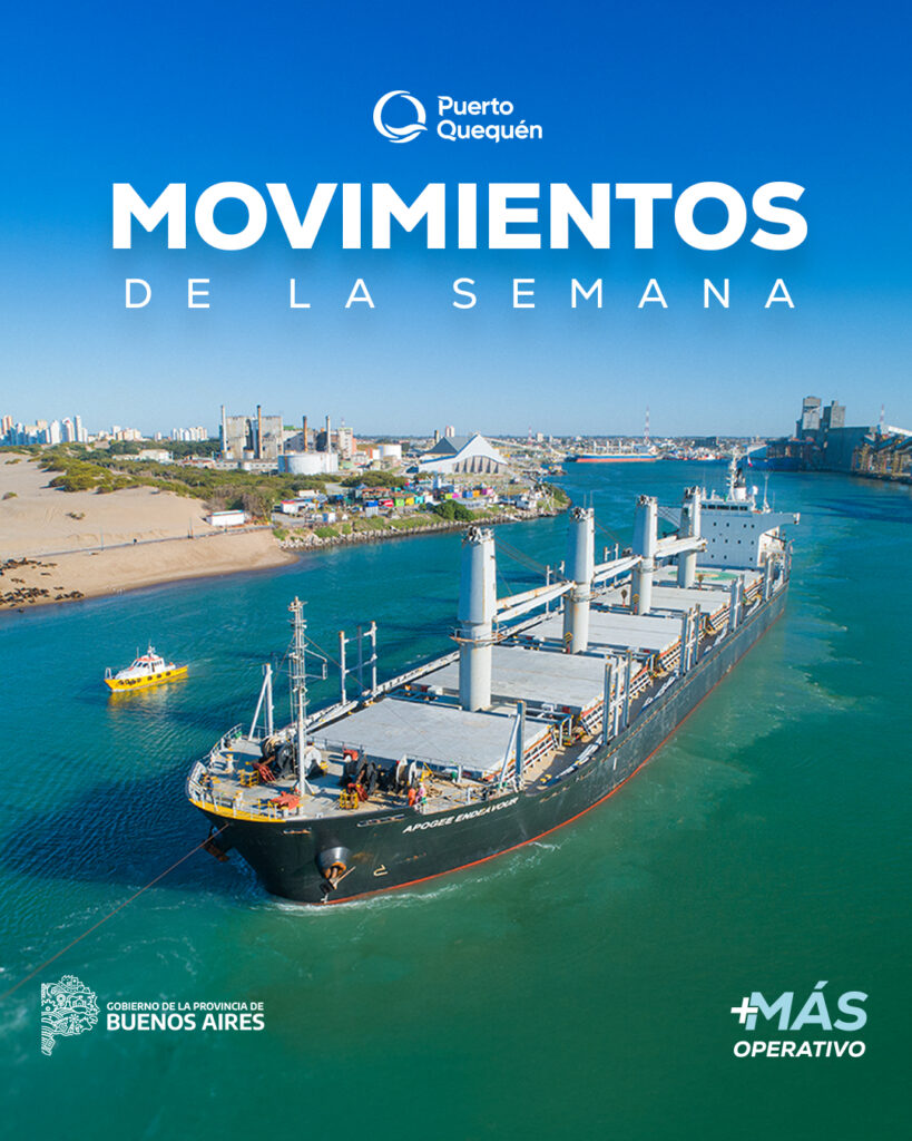 Movimientos de Buques en #PuertoQuequén: Impacto en la Economía Local