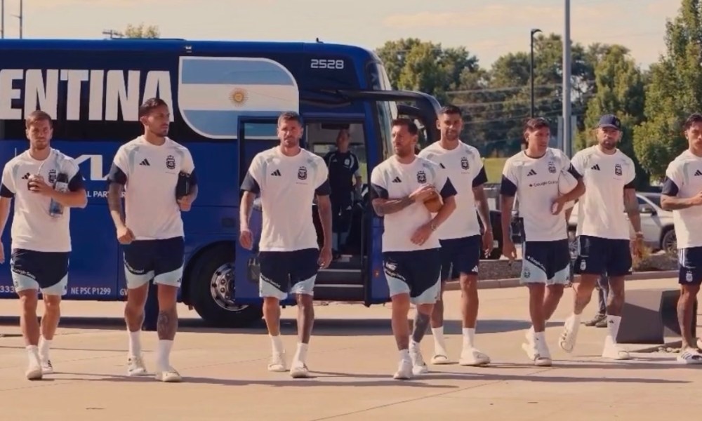 Selección Argentina listo para debutar en el Mundial