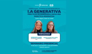 Docentes de Necochea se preparen para enfrentar el desafío de la Inteligencia Artificial Generativa