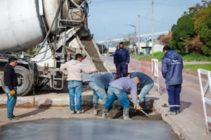 Obras de infraestructura vial en Quequén avanzan a paso firme