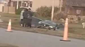 Demora en el tránsito de la Ruta 11 debido a un siniestro vial en Santa Elena
