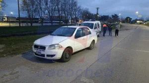 Necochea: Policía detiene vehículo por transporte ilegal de pasajeros