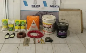 Justicia recupera parte de los materiales robados en obra de Quequén