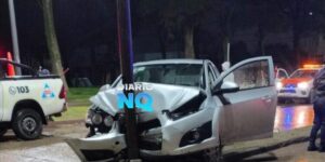 Un accidente vial en Necochea deja a un conductor con heridas leves
