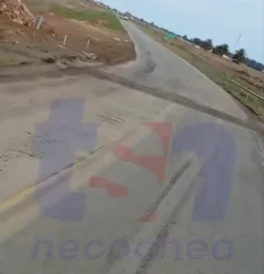 Alerta en Ruta Nacional 228: Conductores deben circular con precaución por hundimiento en sector reparado