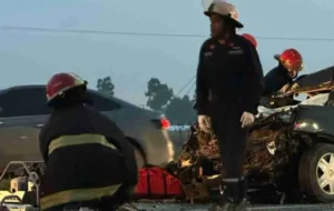 Un accidente trágico en la Ruta 228 deja dos fallecidos