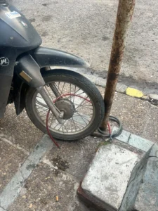 Policias de Necochea frustran intento de robo de motovehículo